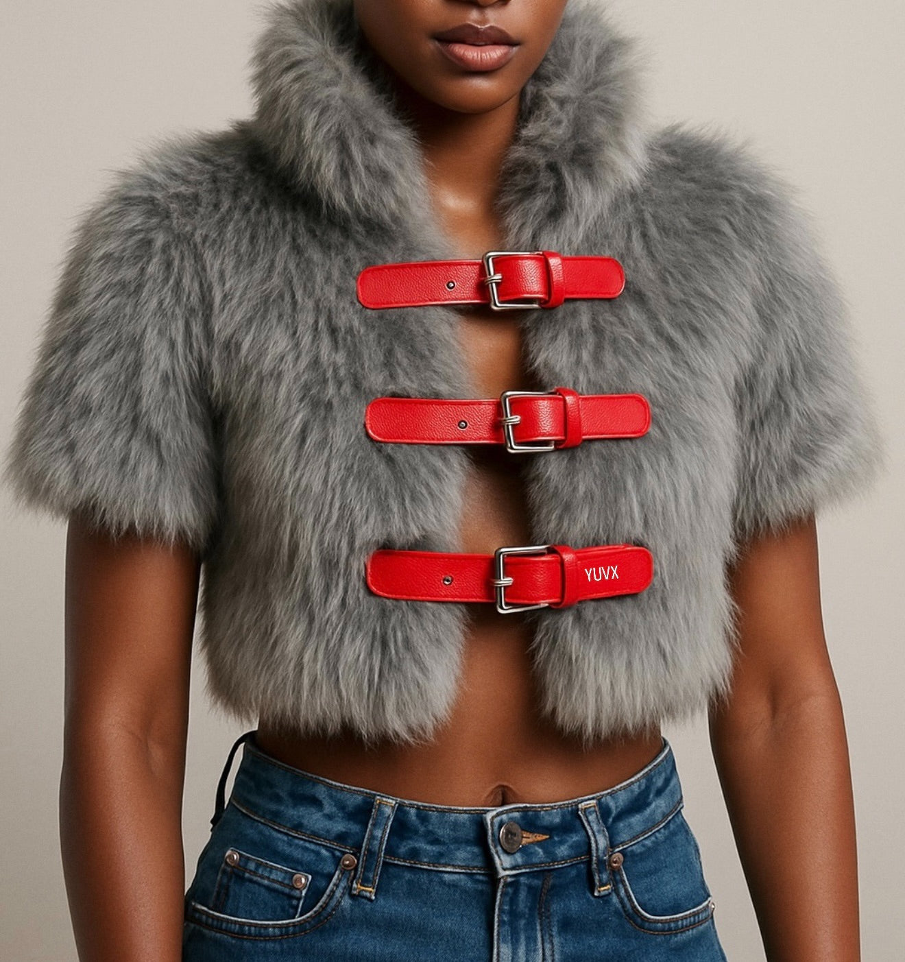 Furr Cropped YUVX Jacket