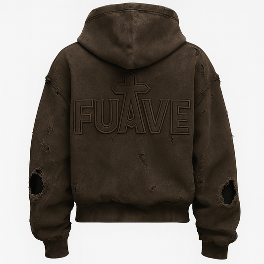 Fuave t patch Hoodie
