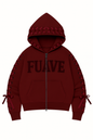Fuave sRed Ribbon Hoodie