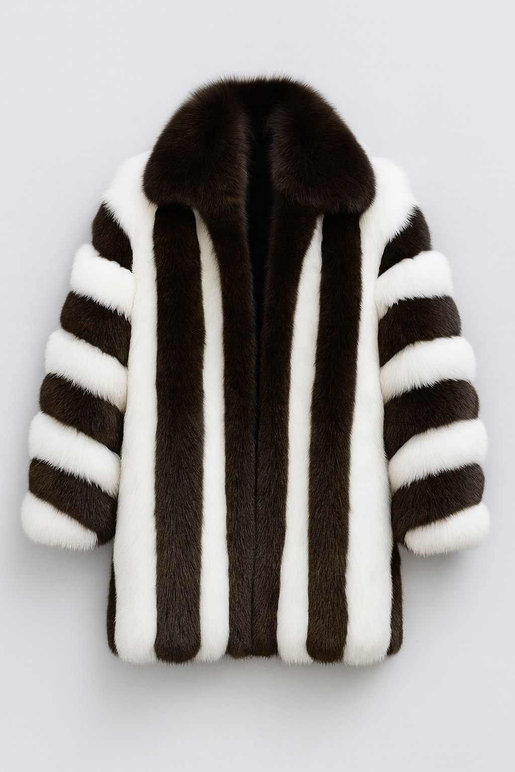 Fuave sWinter Business Leisure fox Fur Coat